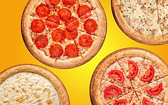Скидка до 50% на 4 пиццы в Foodband.ru