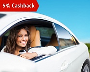 Cashback 5% за покупки на АЗС